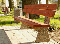 betonowe ławki miejskie, uliczne, ogrodowe i parkowe